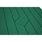 National Public Seating Rectangle Folding Picnic Table, Green, Plastic, 8 Seats, 72 in L, 29 1/2 in H Overall Plank BMPT3072-BK06 - alternate 2